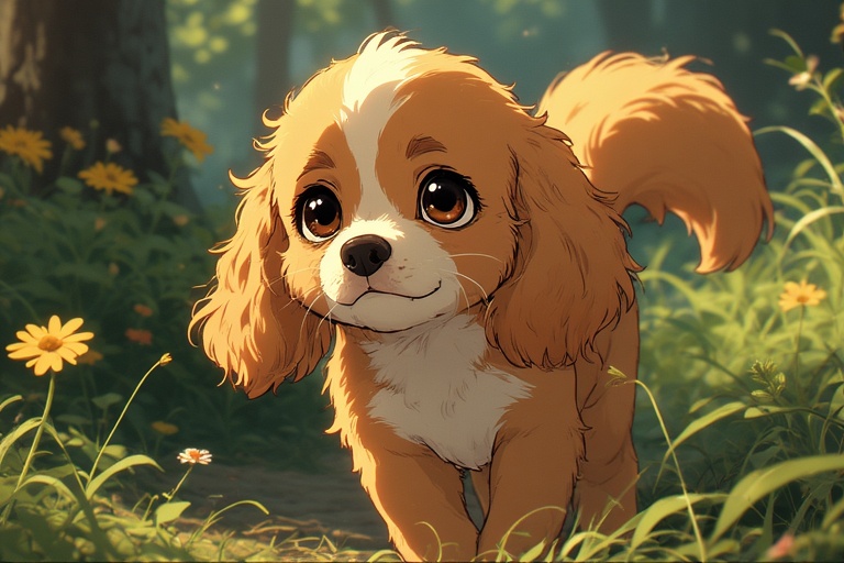 Un adorable chiot
